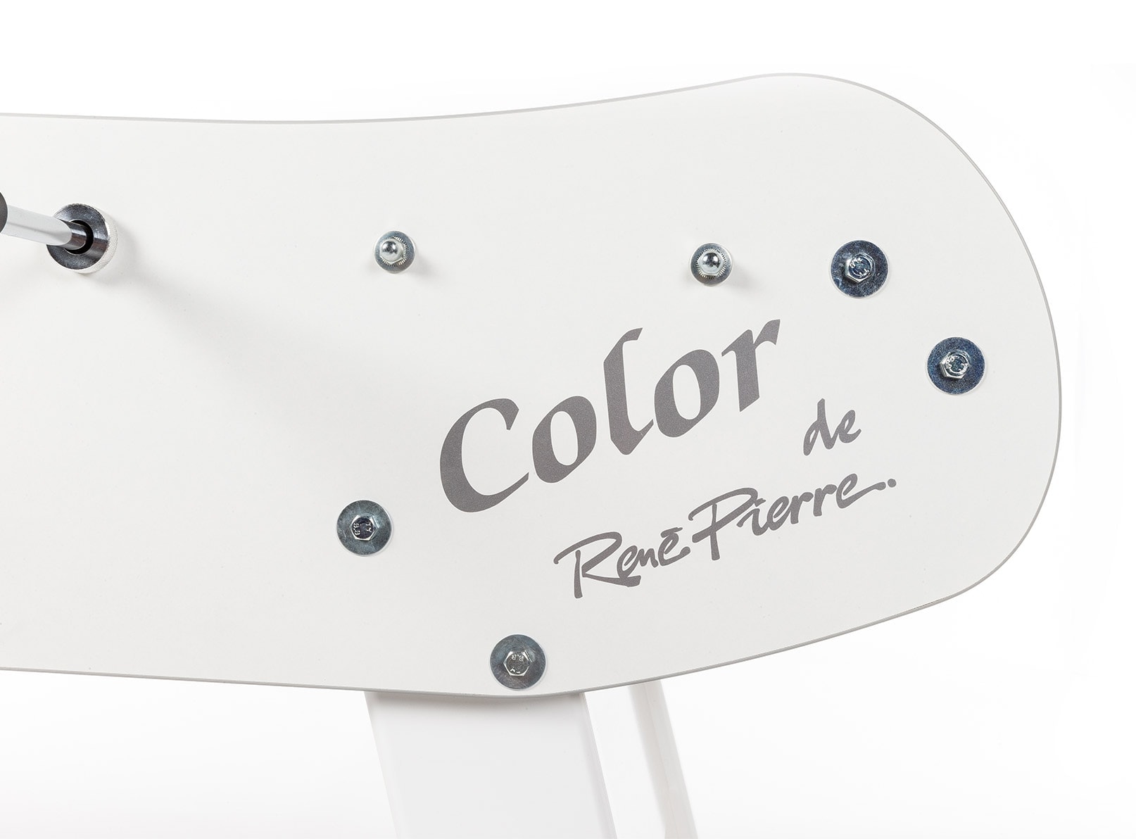 Baby-foot Color Blanc RENE PIERRE design