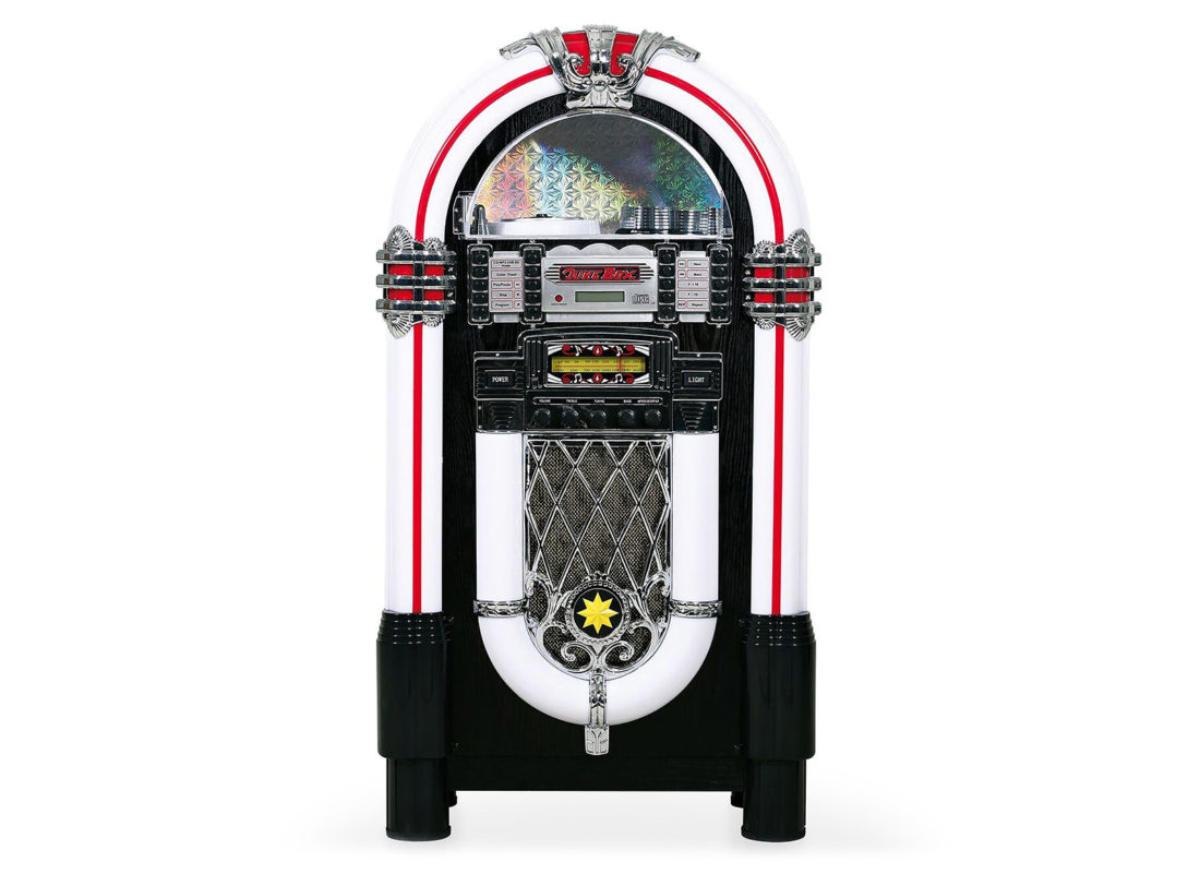 Juke box Retro CD, USB, SD, RadioFM, Bluetooth