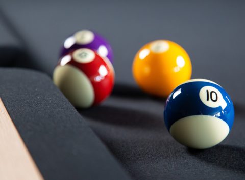 Jeu de bille billard américain