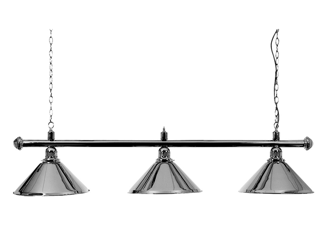 Luminaire, lustre Billard Nickel Brillant