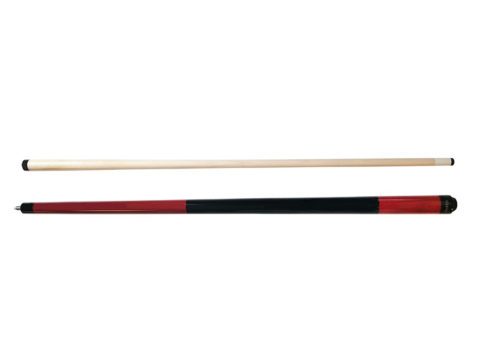Queue de billard américain Triton rouge 2 parties