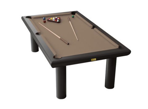 Billard Jazz cuir drap taupe