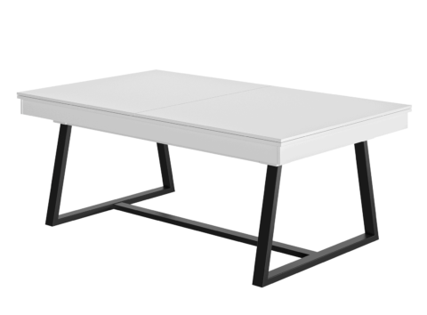 Billard Brio blanc plateau table