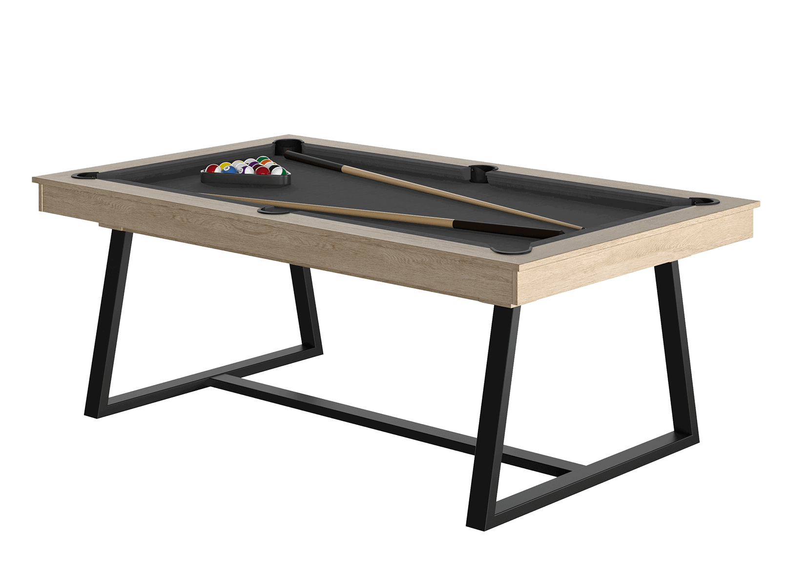 Table de Billard Louxor 7ft Convertible Table à Manger 8 Personnes