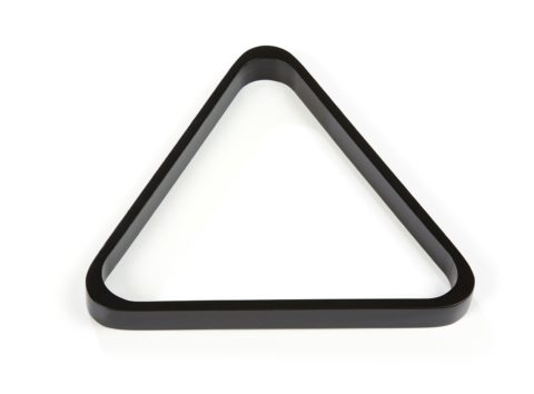 Triangle bois laqué noir
