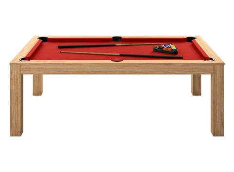 Billard table Dolmen drap rouge