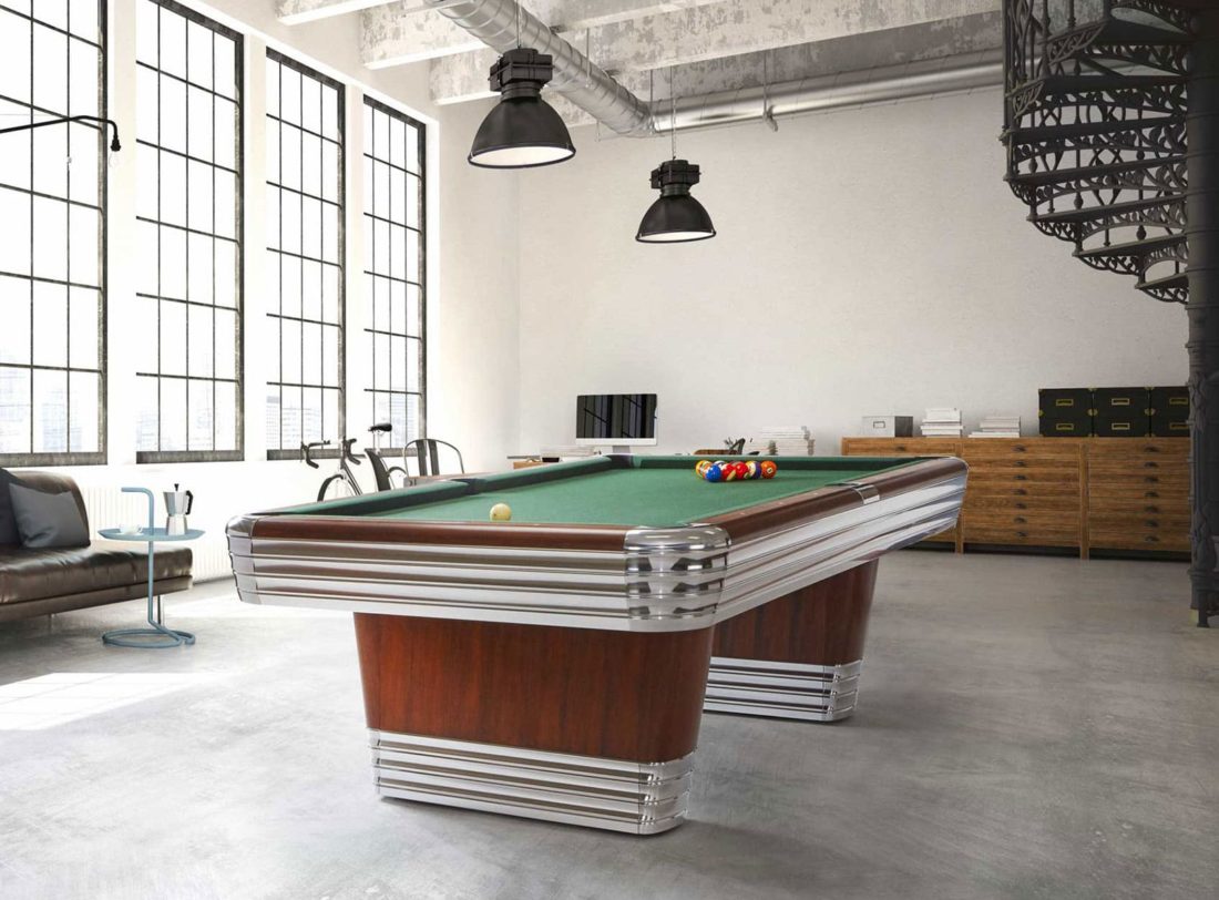 Billard Brunswick Centennial ambiance