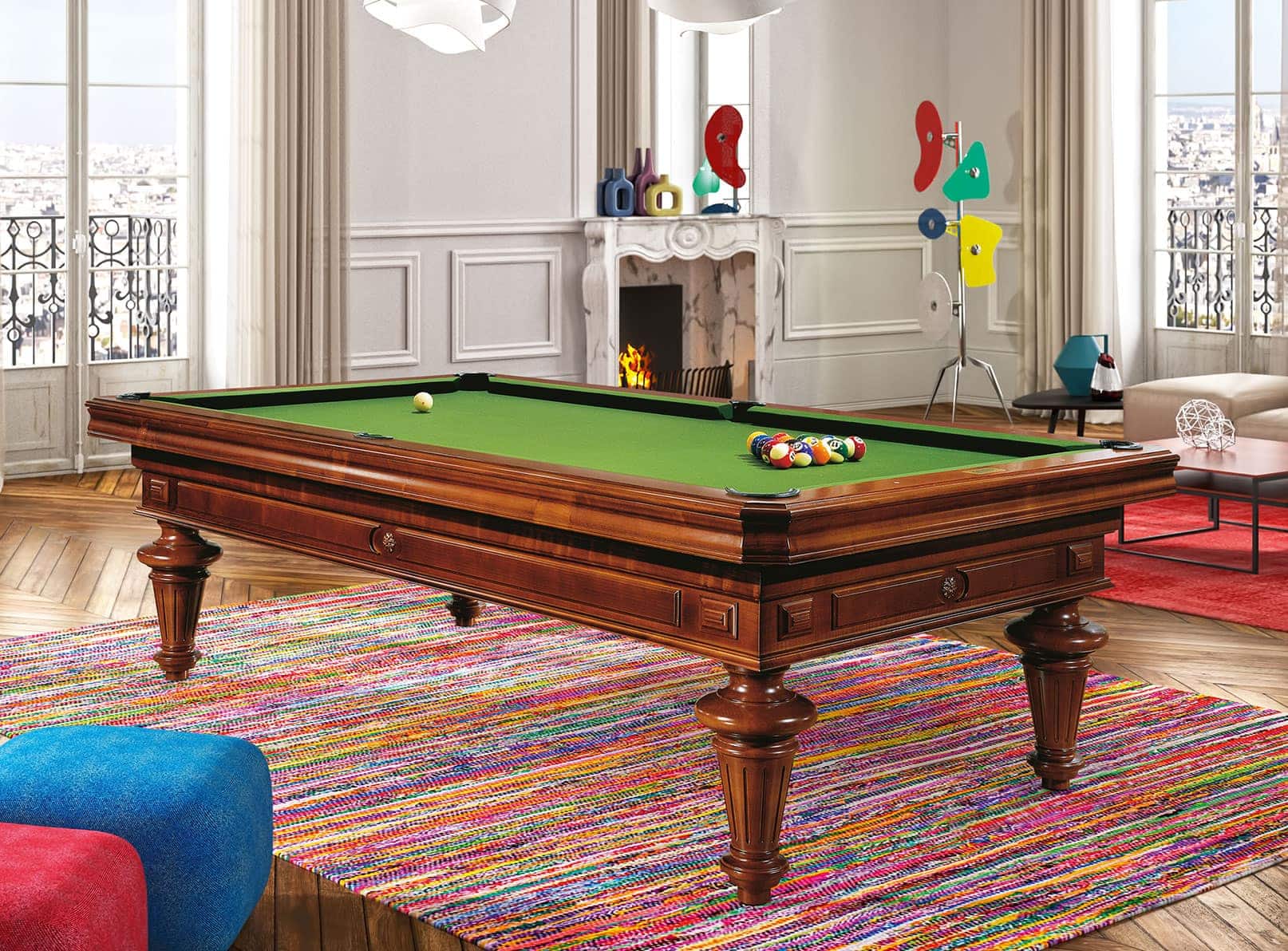 Billard traditionnel Américain, Français - Table ardoise