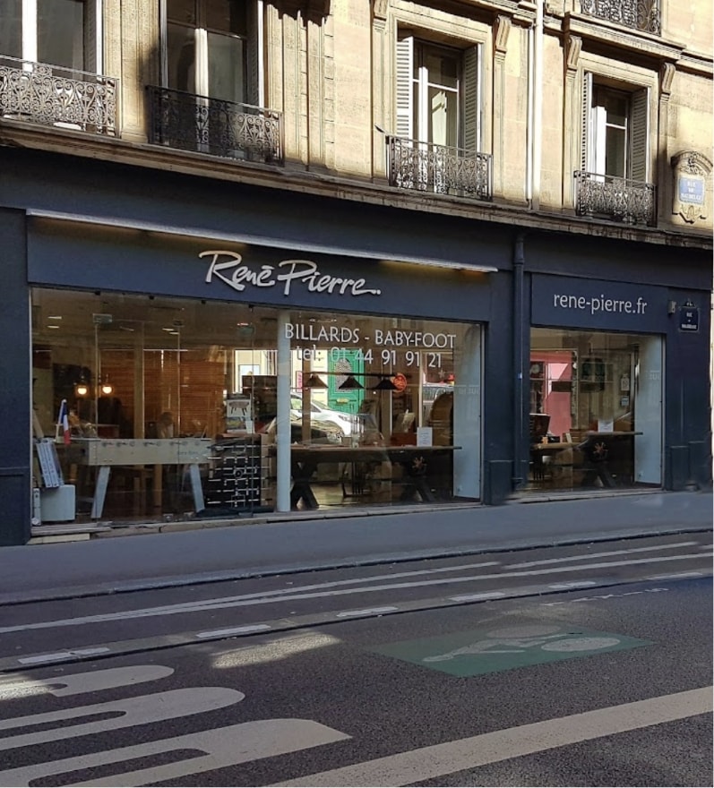 magasin René Pierre Paris