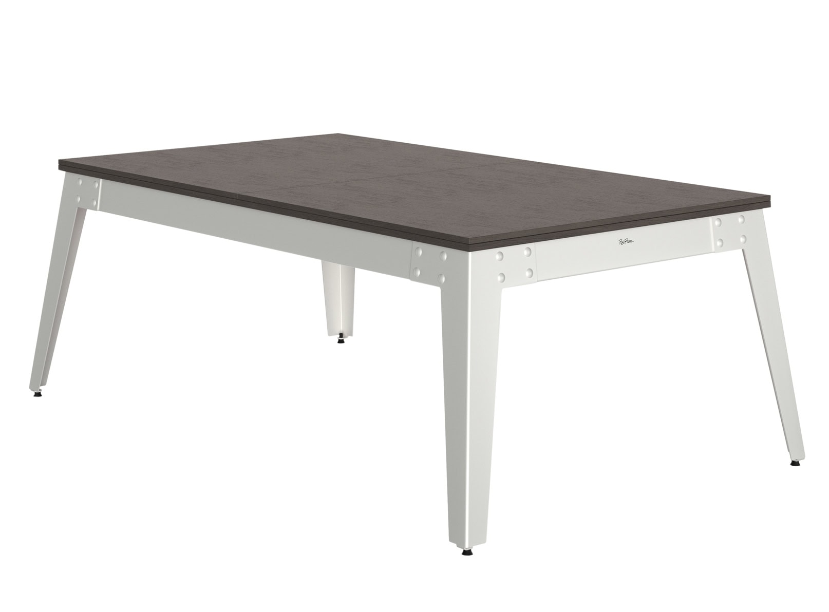 Billard Steel Anthracite / blanc