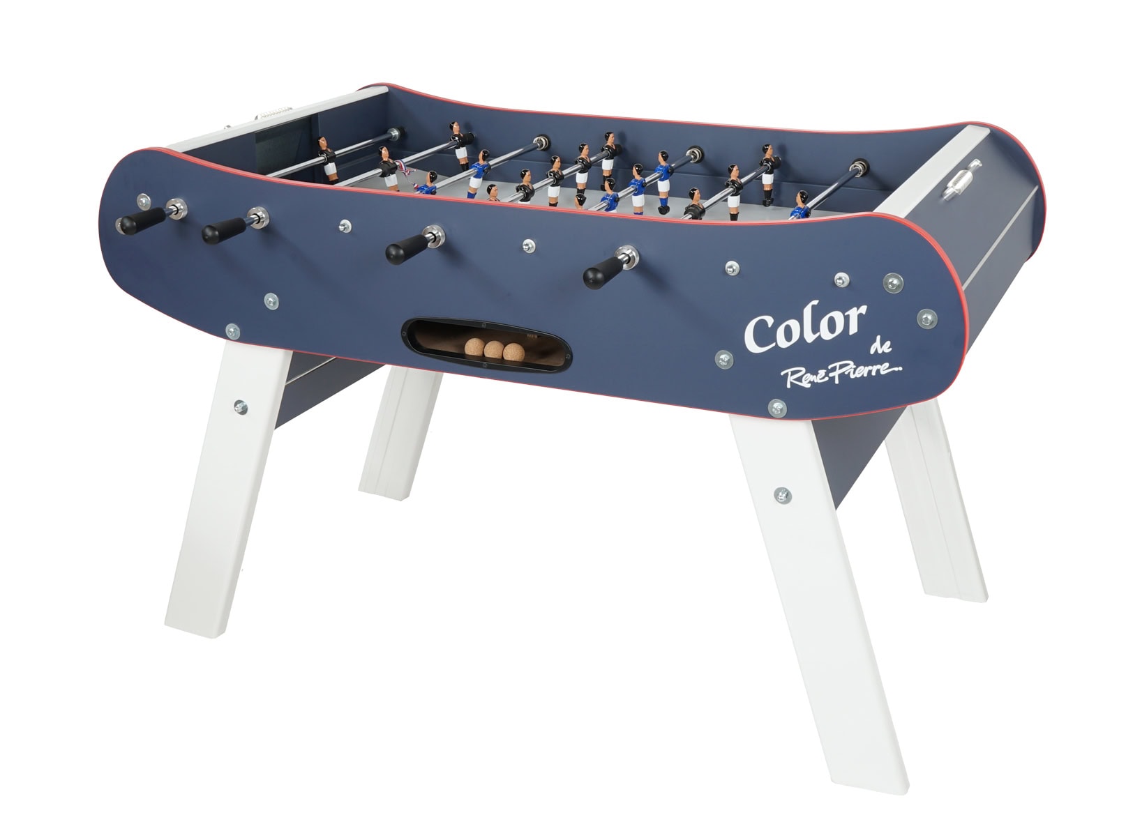 René Pierre Baby-foot Color Bleu marine